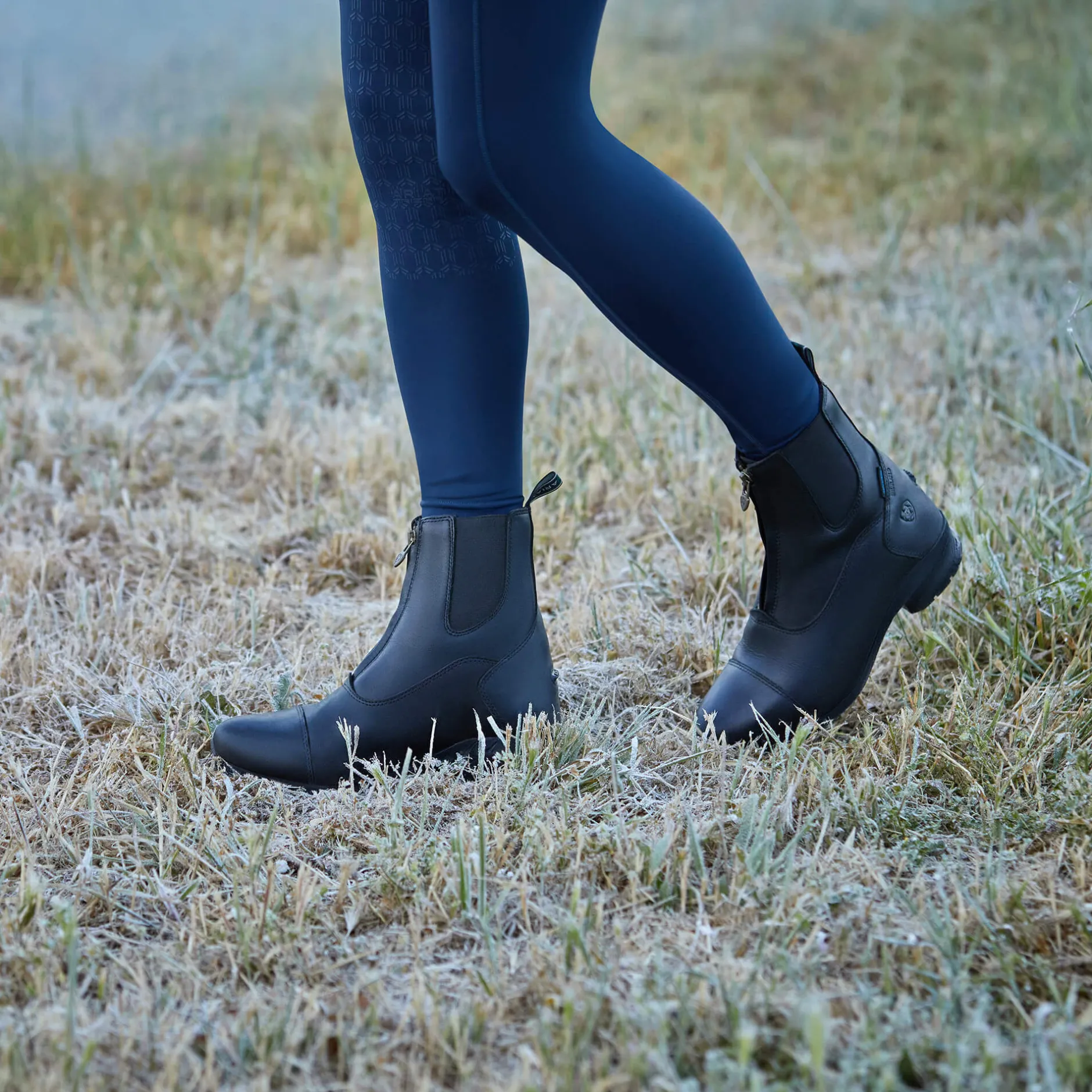 Ariat Wasserdichte Schuhe|Work*Heritage IV Zip Waterproof Insulated Paddock Boot BLACK