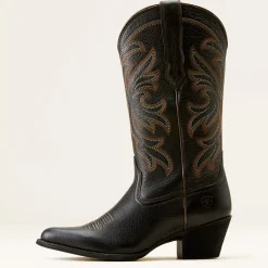 Ariat Fashion-Westernstiefel|Western*Heritage J Toe Stretchfit Western Boot BLACK DEERTAN