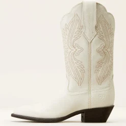 Ariat Fashion-Westernstiefel|Western*Heritage R Toe StretchFit Western Boot DISTRESSED IVORY
