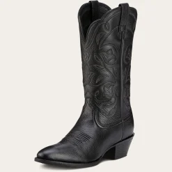 Ariat Fashion-Westernstiefel|Western*Heritage R Toe Western Boot BLACK DEERTAN