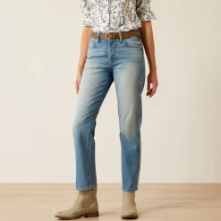 Ariat Denim|Denim*High Rise Bridle Slim Straight Leg Jeans ABELINE