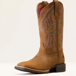 Ariat Performance Westernstiefel|Western*Hybrid Ranchwork Western Boot DISTRESSED TAN