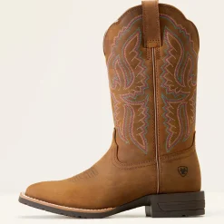 Ariat Performance Westernstiefel|Western*Hybrid Ranchwork Western Boot DISTRESSED TAN