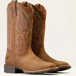 Ariat Performance Westernstiefel|Western*Hybrid Ranchwork Western Boot DISTRESSED TAN