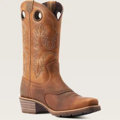Ariat Performance Westernstiefel|Western*Hybrid Roughstock Square Toe Western Boot SORREL CRUNCH