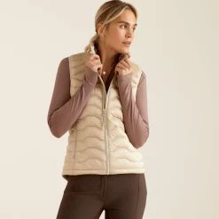Ariat Oberbekleidung*Ideal Down Gilet IRIDESCENT SUMMER SAND