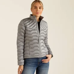 Ariat Oberbekleidung*Ideal Down Insulated Jacket IRIDESCENT ULTIMATE GREY