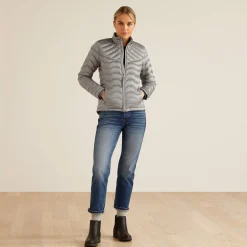 Ariat Oberbekleidung*Ideal Down Insulated Jacket IRIDESCENT ULTIMATE GREY