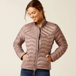 Ariat Oberbekleidung*Ideal Down Insulated Jacket PURPLE DOVE