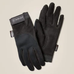 Ariat Handschuhe|Handschuhe*Insulated Tek Grip Gloves BLACK