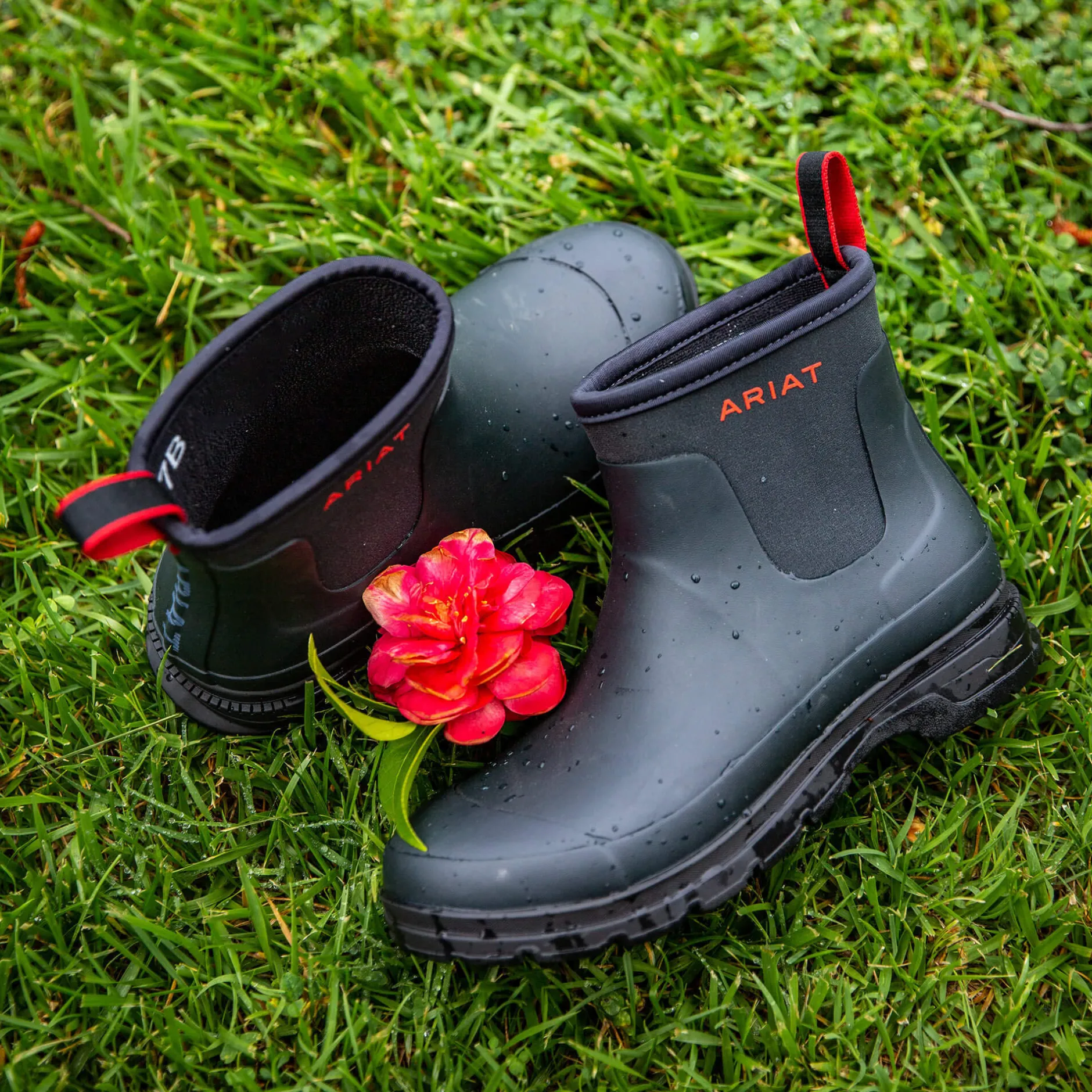 Ariat Wasserdichte Schuhe|Gummistiefel*Kelmarsh Shortie Rubber Boot NAVY