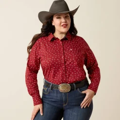 Ariat Westernhemden|Oberteile & T-Shirts*Kirby Stretch Western Shirt CATTLE BRAND
