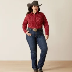 Ariat Westernhemden|Oberteile & T-Shirts*Kirby Stretch Western Shirt CATTLE BRAND