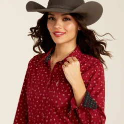 Ariat Westernhemden|Oberteile & T-Shirts*Kirby Stretch Western Shirt CATTLE BRAND