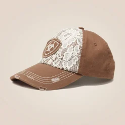 Ariat Caps|Mützen & Caps*Lace Logo Cap BROWN