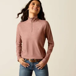 Ariat Oberteile & T-Shirts*Laguna 2.0 1/4 Zip Top TWILIGHT MAUVE