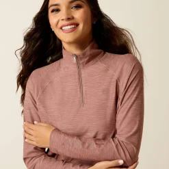 Ariat Oberteile & T-Shirts*Laguna 2.0 1/4 Zip Top TWILIGHT MAUVE