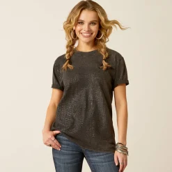 Ariat Tops & T-Shirts|Oberteile & T-Shirts*Later Gator Top WASHED BLACK