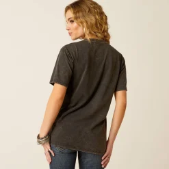 Ariat Tops & T-Shirts|Oberteile & T-Shirts*Later Gator Top WASHED BLACK