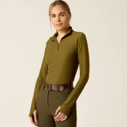 Ariat Oberteile & T-Shirts*Lowell 3.0 1/4 Zip Baselayer WINTER MOSS