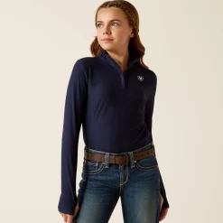 Ariat Oberteile & T-Shirts*Lowell 3.0 1/4 Zip Baselayer NAVY