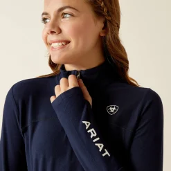 Ariat Oberteile & T-Shirts*Lowell 3.0 1/4 Zip Baselayer NAVY
