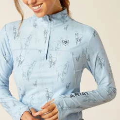 Ariat Oberteile & T-Shirts*Lowell 3.0 1/4 Zip Baselayer SKETCH HORSE