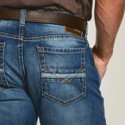 Ariat Denim|Denim*M7 Rocker Stretch Nassau Stackable Straight Leg Jean SUMMIT