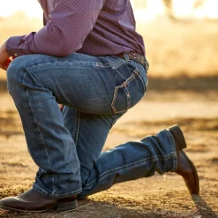 Ariat Denim|Denim*M5 Slim Boundary Stackable Straight Leg Jean GULCH