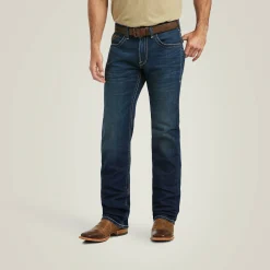 Ariat Denim|Denim*M5 Straight Stretch Remming Stackable Straight Leg Jean FORD