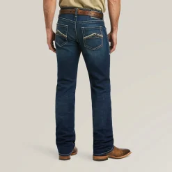 Ariat Denim|Denim*M5 Straight Stretch Remming Stackable Straight Leg Jean FORD