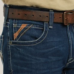 Ariat Denim|Denim*M5 Straight Stretch Remming Stackable Straight Leg Jean FORD