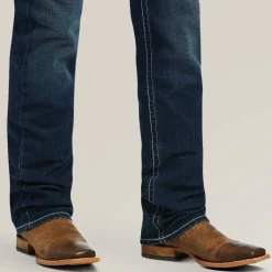 Ariat Denim|Denim*M5 Straight Stretch Remming Stackable Straight Leg Jean FORD