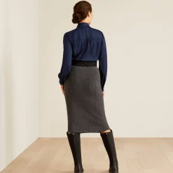 Ariat Strickmode & Cardigans|Kleider & Röcke*Malvern Skirt CHARCOAL