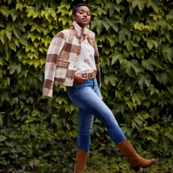 Ariat Oberbekleidung*Marland Jacket CAMEL BUFFALO PLAID
