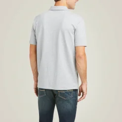 Ariat Oberteile & T-Shirts*Medal Polo Shirt HEATHER GRAY