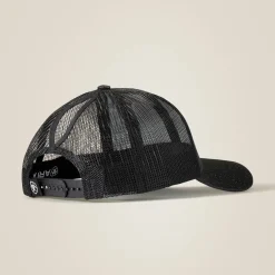 Ariat Caps|Mützen & Caps*Messy Bun Glitter Cap BLACK