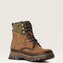 Ariat Wasserdichte Schuhe|Wanderschuhe*Moresby Waterproof Boot OILY DISTRESSED BROWN