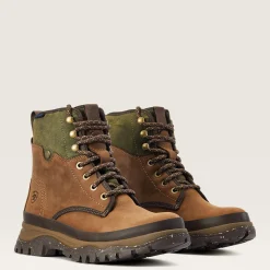 Ariat Wasserdichte Schuhe|Wanderschuhe*Moresby Waterproof Boot OILY DISTRESSED BROWN