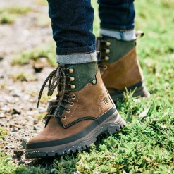 Ariat Wasserdichte Schuhe|Wanderschuhe*Moresby Waterproof Boot OILY DISTRESSED BROWN
