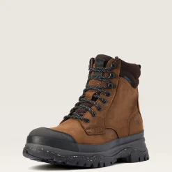 Ariat Wasserdichte Schuhe|Wanderschuhe*Moresby Waterproof Boot OILY DISTRESSED BROWN
