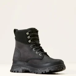 Ariat Wasserdichte Schuhe|Wanderschuhe*Moresby Waterproof Boot OILY DISTRESSED BLACK