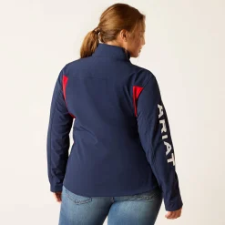 Ariat Oberbekleidung*New Team Softshell Jacket NAVY/RED