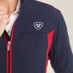 Ariat Oberbekleidung*New Team Softshell Jacket NAVY/RED