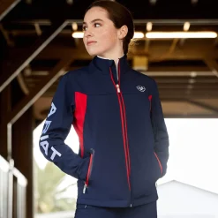Ariat Oberbekleidung*New Team Softshell Jacket NAVY/RED