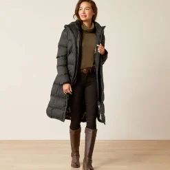 Ariat Oberbekleidung*Norfolk Long Insulated Puffa Coat BLACK