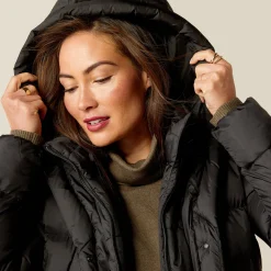 Ariat Oberbekleidung*Norfolk Long Insulated Puffa Coat BLACK
