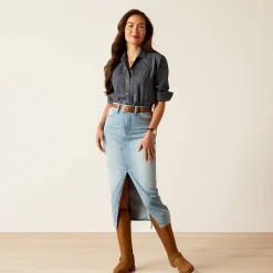 Ariat Oberteile & T-Shirts*Oban Shirt TENCEL DENIM