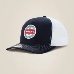Ariat Caps|Mützen & Caps*Premium Goods Logo Patch Trucker Cap NAVY