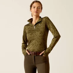 Ariat Oberteile & T-Shirts*Prophecy 1/4 Zip Baselayer RELIC